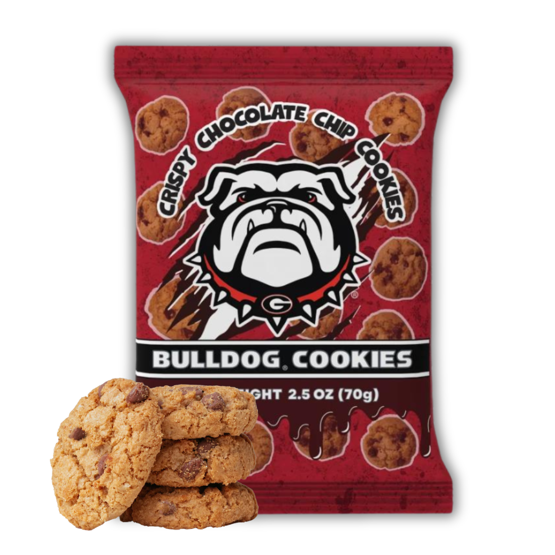 Bulldog Cookies 🍪 20X (2.5oz) Snack Packs!